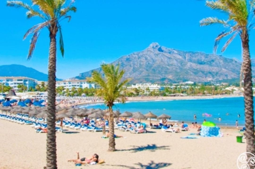 Apartamento En La Playa .piscinas Jardines Puerto Banús *